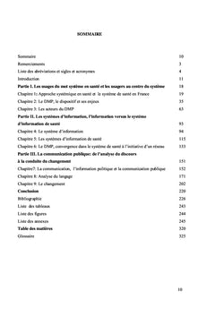 E-Sante, information et communication dans le cadre du DMP