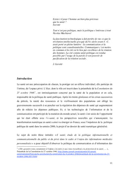 E-Sante, information et communication dans le cadre du DMP