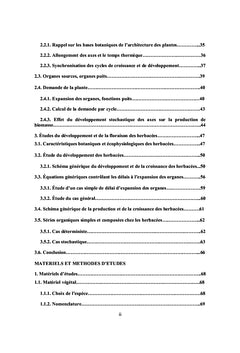 Modelisation de l'architecture et de la production d'Acmella oleracea