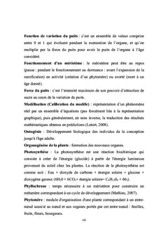 Modelisation de l'architecture et de la production d'Acmella oleracea