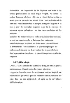 Les risques du metier: contamination et succes de prevention