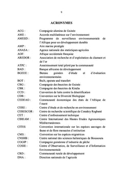 Rapport sur l'etat de l'environnement en Guinee en 2014