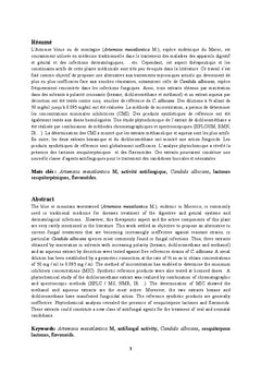 Activite anticandidosique