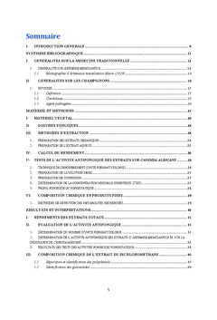 Activite anticandidosique