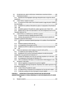 Télédétection, indicateurs agrométéorologiques et lutte phytosanitaire
