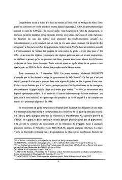 Jeux et enjeux des grandes puissances au cours du printemps arabe
