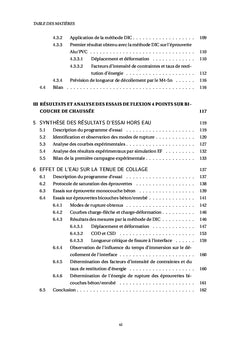 Comportement de l'interface d'un bicouche de chaussee urbaine