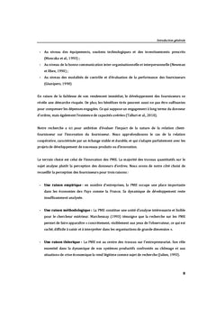 La relation client-fournisseur et l'innovation fournisseur