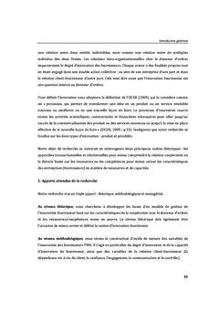 La relation client-fournisseur et l'innovation fournisseur