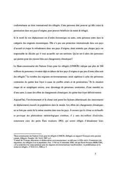 Régime international des droits de l'homme à l'épreuve du climat