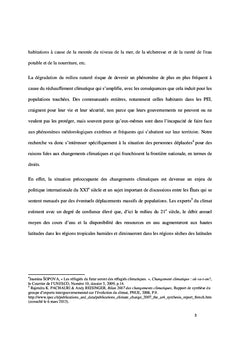 Régime international des droits de l'homme à l'épreuve du climat
