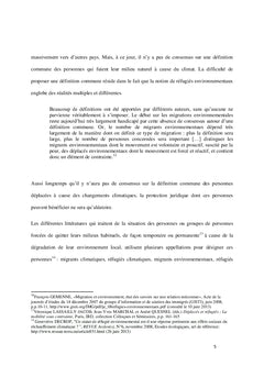 Régime international des droits de l'homme à l'épreuve du climat