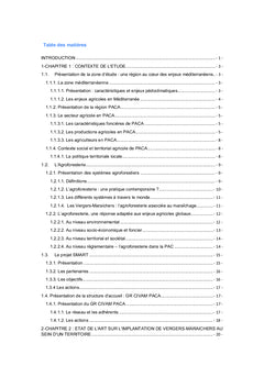L'agroforesterie en système maraîcher