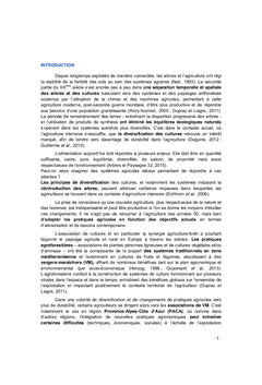 L'agroforesterie en système maraîcher