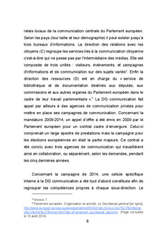 Communiquer pour reunir, le defi du Parlement europeen