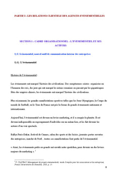 Les stratégies clientèle en agences événementielles