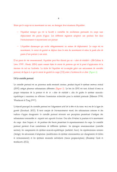 Aptitudes posturales et l'équilibre des hémiplégiques adultes