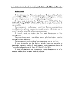 La création de valeur ajoutée par l'AI: cas d'Eses Marocaines