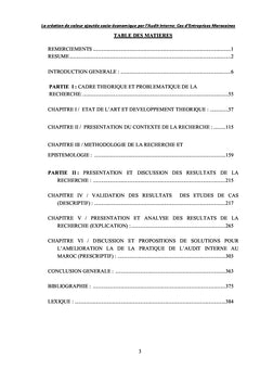 La création de valeur ajoutée par l'AI: cas d'Eses Marocaines