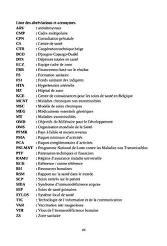 Prise en charge des maladies non transmissibles