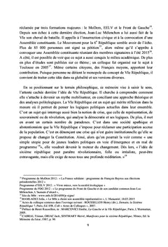 La VIe République