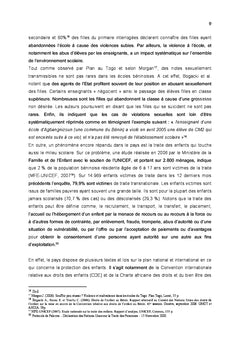 Les violences faites aux enfants en milieu scolaire au BENIN
