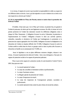 Manuel de défense de l'enfant en conflit avec la loi: