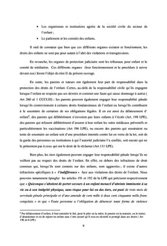Manuel de défense de l'enfant en conflit avec la loi: