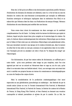 L'anglais journalistique du cinéma