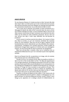 Un Neo-fascisme A la française