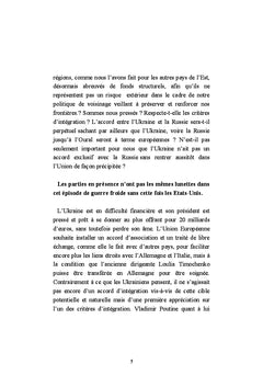 Regards sur la crise en Ukraine