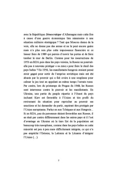 Regards sur la crise en Ukraine