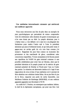 Regards sur la crise en Ukraine