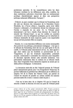Essai sur la justice pénale internationale