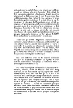 Essai sur la justice pénale internationale