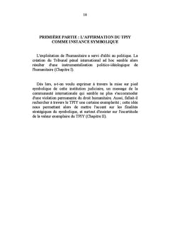 Essai sur la justice pénale internationale