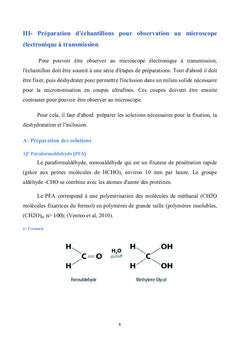 La microscopie electronique et les tissus vegetaux