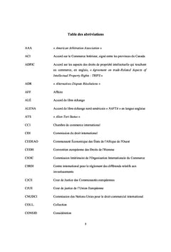 Acteurs prives dans le systeme de reglement des differends de l'OMC