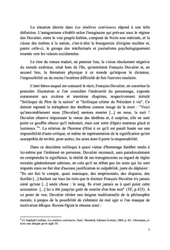 Violence et symbolicite coloniale dans Les tenebres exterieures