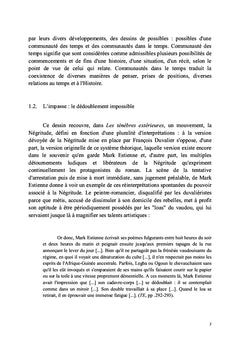 Violence et symbolicite coloniale dans Les tenebres exterieures