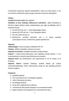HELMINTHOLOGIE ET HELMINTHIASES