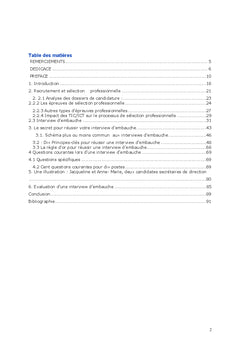 Le secret pour reussir votre interview d'embauche
