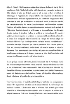 Intervenir sur les écrits intermédiaires scolaires