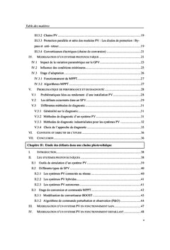 Détection et localisation de défauts pour les systèmes photovoltaïques