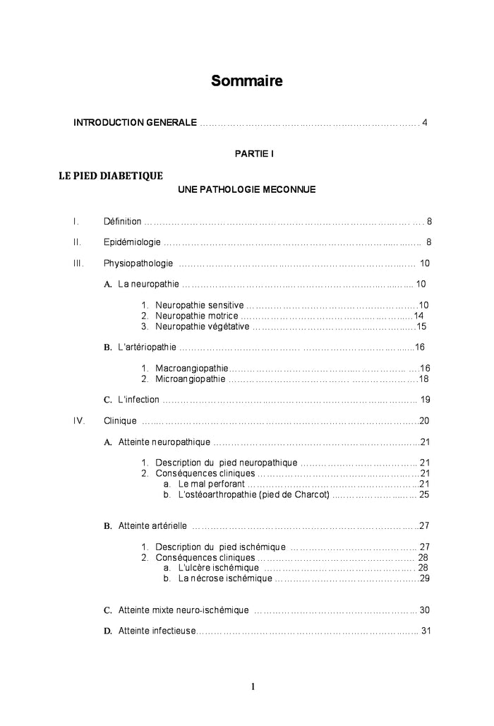 Prise en charge du pied diabétique