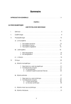 Prise en charge du pied diabétique