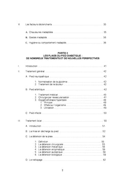 Prise en charge du pied diabétique