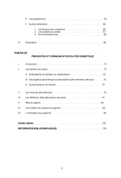 Prise en charge du pied diabétique