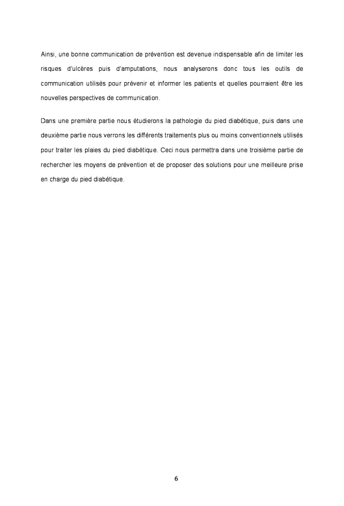 Prise en charge du pied diabétique