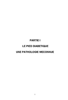 Prise en charge du pied diabétique